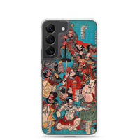 'One Hundred And Eight Heroes of the Shuihuzhuan' (Print 4) by Kuniyoshi, ca. 1830 - Samsung Phone Case