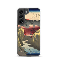 'Inume Pass in Kai Province' by Hiroshige, 1858 - Samsung Phone Case