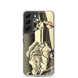 'Kanbara' by Hiroshige, ca. 1832 - Samsung Phone Case