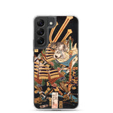 'Musashibo Benkei Fighting Nenoi Oyata' by Yoshitoshi, 1865 - iPhone Case - Samsung Phone Case