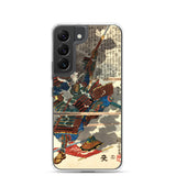 'Sasai Kyuzo Masayasu' by Kuniyoshi, ca. 1850 - Samsung Phone Case