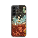 'Warabi: Inuyama Dosetsu' by Kuniyoshi, 1852 - Samsung Phone Case