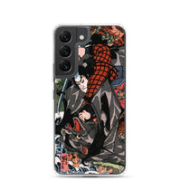 'Miyamoto Musashi Killing A Monster Bat' by Kuniyoshi, ca. 1830 - Samsung Phone Case