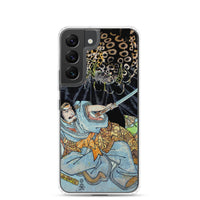 'Minamoto no Yorimitsu Is Attacked By A Demon Spider' by Kuniyoshi, ca. 1820 - Samsung Phone Case