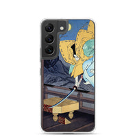 'Hachimantaro Yoshiie' by Yoshitoshi, 1886 - Samsung Phone Case