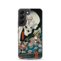 'Takiyasha the Witch and the Skeleton Spectre' (Middle Panel) by Kuniyoshi, ca. 1844 - Samsung Phone Case