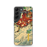 'Snow At Yoshino' by Yoshitoshi, 1867 - Samsung Phone Case