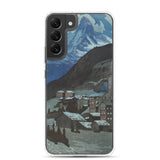 'The Matterhorn At Night' by Yoshida Hiroshi, 1925 - Samsung Phone Case