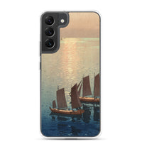 'Glittering Sea' by Yoshida Hiroshi, 1926 - Samsung Phone Case