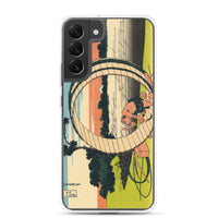 'A View of Fuji From A Field In Owari Province' by Hokusai, ca. 1830 - Samsung Phone Case