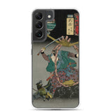 'Musa: Miyamoto Musashi' by Kuniyoshi, 1852 - Samsung Phone Case