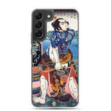 'Kanchikotsuritsu Shuki' by Kuniyoshi, ca. 1830 - Samsung Phone Case