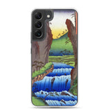 'Bichu: Go Valley' by Hiroshige, 1853 - Samsung Phone Case