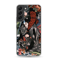 'Miyamoto Musashi Killing A Monster Bat' by Kuniyoshi, ca. 1830 - Samsung Phone Case