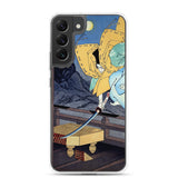 'Hachimantaro Yoshiie' by Yoshitoshi, 1886 - Samsung Phone Case