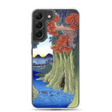 'Kai: Monkey Bridge' by Hiroshige, 1853 - Samsung Phone Case