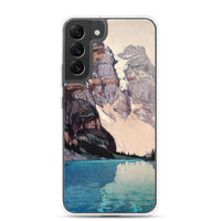 'Moraine Lake' by Yoshida Hiroshi, 1925 Samsung Phone Case