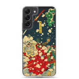 'Snow At Yoshino' (Left Panel) by Yoshitoshi, 1867 Samsung Phone Case