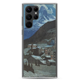 'The Matterhorn At Night' by Yoshida Hiroshi, 1925 - Samsung Phone Case