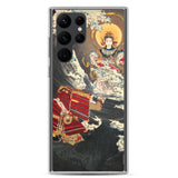 'Hojo Tokimasa Praying to the Sea Goddess' by Yoshitoshi, ca. 1885 - Samsung Phone Cases