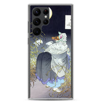 'The Cry Of The Fox' by Yoshitoshi, 1886 - Samsung Phone Case